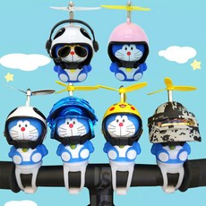 씨플 도라에몽 자전거 라이트 킥보드 전조등 오리 러버덕, 4.도라에몽A