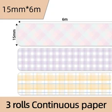 D30 열전사 프린터 라벨 자체 접착 BPA 무료 방수 내유성 홈 오피스 롤/박스, 22 3rolls 15mmx6m3