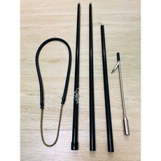 潛鯨 漁獵鋁合金魚叉 捕魚 黃金傳說濱口 夜潛 朔溪, 鋁合金 3節-183cm單頭倒勾片, 1個