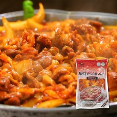 위드쿡 국내산 오리연탄불고기(매콤한맛), 1개, 500g