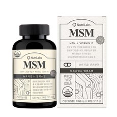 뉴트리랩스 MSM 영양제, 90정, 1개