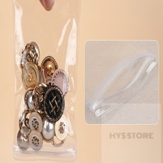 포유박스 악세사리 소분 지퍼백 소분팩 디자인지퍼백 저장팩 반투명지퍼백 더블지퍼백, 4x6cm