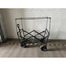 4인용웨건 모기장 커버 천장 차양 방충망 캐노피 범용, 지지대만(웨건불포함), 1개