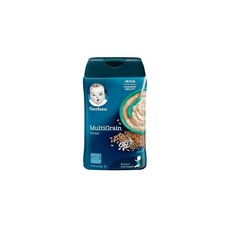 Gerber Multigrain Baby Cereal (Pack of 6) 거버 멀티그레인 베이비 시리얼 8oz(226.8g) 6팩, 227g, 6개