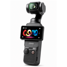 DJI 오즈모 포켓3 크리에이터콤보/짐벌카메라/컬스, 블랙색상, [PP-101 액션캠]