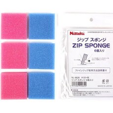 닛타쿠 탁구 스폰지 러버 크리너 세정제 6매 탁구채클리너 탁구라켓클리너