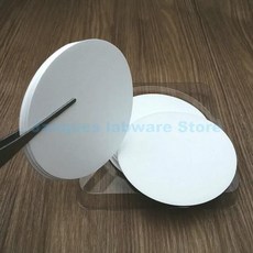 호환 50pcs100pcs 직경 13mm 150mm 미세 다공성 멤브레인 수성 CA-CN 혼합 섬유 필터 멤브레인 조리개 기본 0.22 um, 15 45mm 50pcs