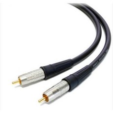카나레 LV-61S 디지털 RCA 코엑시얼 케이블 1.5M / SPDIF 컴퍼지트, 1개