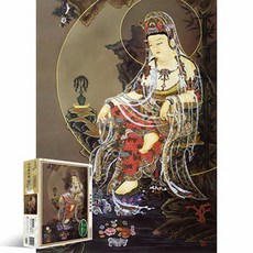 퍼즐라이프 수월관음도 종교화 1000피스 직소퍼즐 PL1264, 퍼즐/블럭 조각 수, 퍼즐단품