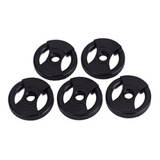 비닐 레코드 어댑터 38mm 7인치 45RPM 턴테이블 축음기 액세서리, 5개, 검은, 흑색의, 3TT401381_DSJ
