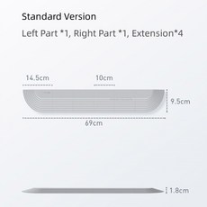 Roborock 램프 출입구 크로싱 도우미 S5MAX S6 S7 S8 Q5 Q7 Q Revo 모든 시리즈 로봇 진공 청소기 예비 부품