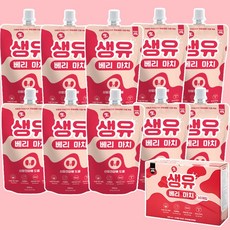 마이베프 반려동물 생유베리마치 펫밀크, 크랜베리맛, 200ml, 10개