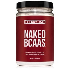네이키드 BCAAs 아미노산 파우더 단 1가지 성분 순수 2대 1 포뮬러 비건 무맛 BCAA 보충제 - 500g 100회 제공량, 1개