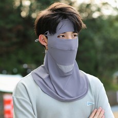 防曬面罩 冰絲臉基尼 夏季冰涼透氣 防紫外線女涼感 高顏值護眼角