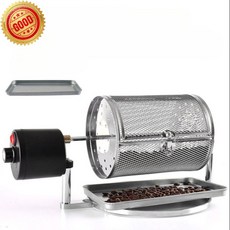 로스터기 자동회전 볶기 그릴 기계 회전식 원두 볶는기계 자동 회전 군밤 소형 로스팅 콩 밤, 소형-220V/110V