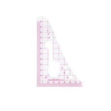 KEARING 멀티스케일 삼각자 축척 패턴그레이딩 도면제작 패션 건축디자인용 의류비례자, 1개, 851401