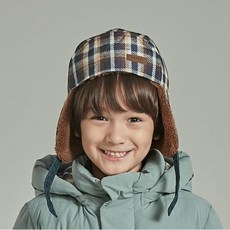 헤지스키즈 헤지스 키즈 ACC 패턴 패딩 모자 HSW61UA01M_NV 2789872