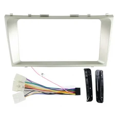자동차 라디오 근막 설치 GPS 플라스틱 패널 프레임 도요타 캠리 2006 - 안드로이드 스테레오 인테리어 9, 01 TY36