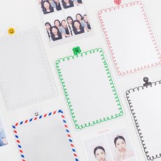 빅사이즈 네컷사진 홀더 스마일