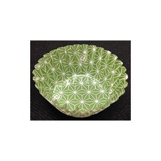 대흑공업 업무용 반찬컵 키리코 무늬 필름 케이스 말차 5F 바닥 직경 35 × H20㎜ 500장 3775086