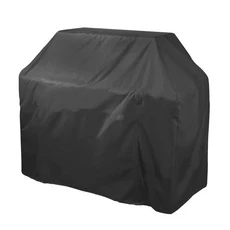 145cm/170cm 바베큐 그릴 커버 방수 헤비 듀티 파티오 야외 옥스포드 스모커, 01 black, 02 S 145x61x117cm