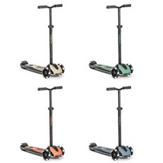 SCOOT AND RIDE 兒童LED發光輪滑板車, 米色, 1個