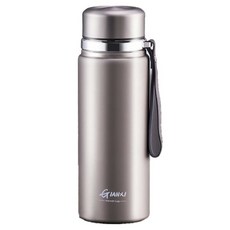 GIANXI 대용량 보온병, 1개, 1000ml, 그레이