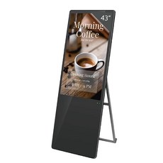 好好播 Windows 數位看板廣告機 落地海報式廣告一體機 43吋