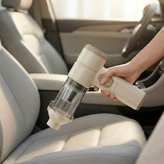 밀리아토 100W BLDC 모터 차량용 무선 핸디 미니 청소기 에어건