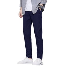 加絨保暖長褲 男款秋冬季休閒運動直筒褲