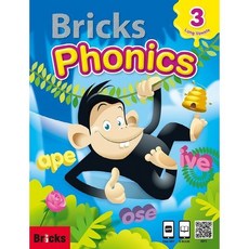 [사회평론] Bricks Phonics SB 3 (SB+E.CODE+APP) [따뜻한책방]