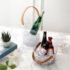 아이스 버킷 와인아이스버킷, 플라라 레더 칠링 아이스 버킷 대(L)