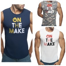 ADDICTED AD915 時尚坦克背心，透氣舒適，展現肌肉線條，運動休閒皆宜