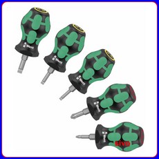 德國 Wera 大頭迷你起子組 5件組 367 ST/5, 1個, 335 ST/5 大頭十字一字