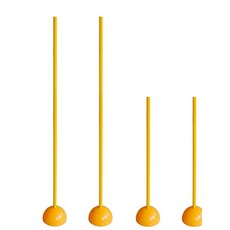 드론 장애물 세트 회피 연습용 레이싱, 1개, 1.5m 폴대 1개 + 원형 받침대