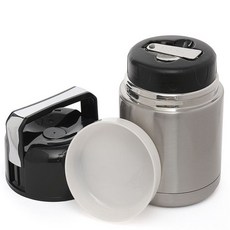 생활의 미쁨 간편조리 위생적인 스텐 보온죽통 800ml 미니보온죽통 보온죽통300 미니보온도시락