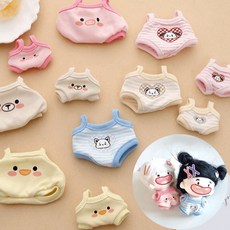 별자리 인형 옷 10cm 솜인형 옷 봉제 아이돌 솜깅이, 캐릭터(블루)