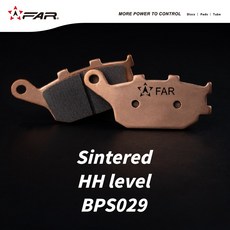 FAR HH等級金屬燒結來令片煞車皮，適用CB400/CB600/DL800/CB1000/CB1300/ZX-4R，提升制動性能, 1個
