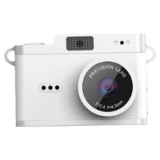 FDUCE 레트로 미니 디지털 카메라 CCD1, 1개, CCD1 화이트