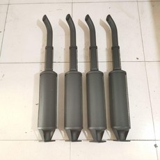 트랙터 머플러 연통 교체 소음기 분리기 스테인레스 원형, 단일 항목, 1개