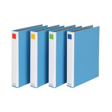 PP파이프바인더 A4 슬림2공 4cm 세로형 PB860-7A 문화산업, 단품, 단품