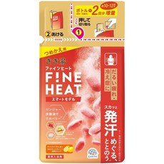 바스크린 키키유 파인히트 탄산 입욕제 스마트 모델 리필용 500g 핫 시트러스향, 1개