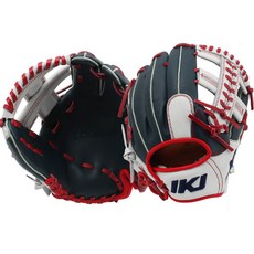 인코자바 유소년 내야 글러브 11.25인치 변형십자웹 네이비/화이트 JR i26, 1개