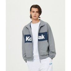 매장정품 코닥 KODAK 컬러블럭 우븐 빅로고 안감 자켓 GREY K5123EJKQ1GRY 669167
