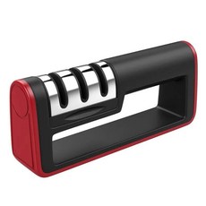 맷돌 주방용 3단 칼갈이 가정용 다기능 그라인더 휴대용 3용도 연마석, 01 knife sharpener, 01 M, 1개
