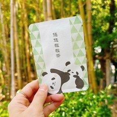 問候茶包 悠悠哉哉茶-不會功夫的熊貓 京玉露 #円縁茶 #KYOTO GOENCHA, 1個