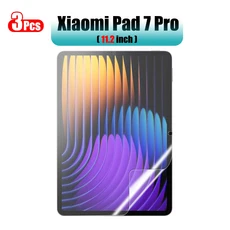 Xiaomi Pad 7 Pro 11.2 6 6s 12.4 필름 유리 없음 용 화면 보호기와 같은 3Pcs 종이 느낌, 01 for Xiaomi Pad 7 Pro