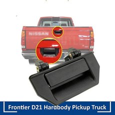 나바라 프론티어 픽업용 리어 테일게이트 핸들, 기본, 기본