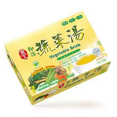 京工 即溶蔬菜湯 嚴選食材 依五行五色能量蔬菜黃金比例調製 10入X1盒(8g/入), 8g, 1個, 10個裝