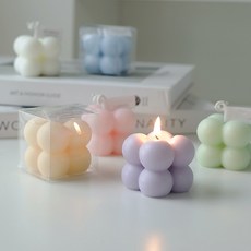 AMARA 小確幸系列蠟燭 - 心緒石(顏色隨機) 儀式感生活 生日禮物 情人節禮物 交換禮物 聖誕禮物, 1個